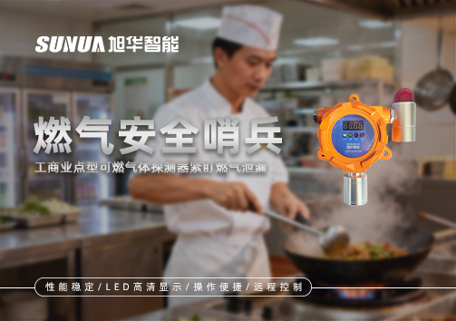 燃气安全哨兵：工商业点型可燃气体探测器紧盯燃气泄漏