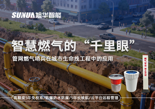 智慧燃气的“千里眼”：管网燃气哨兵在城市生命线工程中的应用