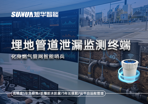 阀井、地下管网全覆盖：埋地管道泄漏监测终端化身燃气管网智能哨兵